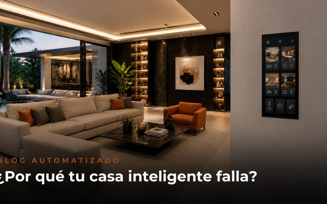 Tu casa inteligente se “cae” y nadie sabe por qué: las 3 causas reales: red, energía, programación y cómo evitarlas