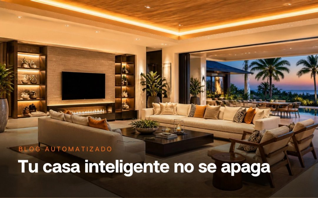 Se fue la luz… y tu casa inteligente se quedó a oscuras: guía de UPS y protección eléctrica contra apagones en RD